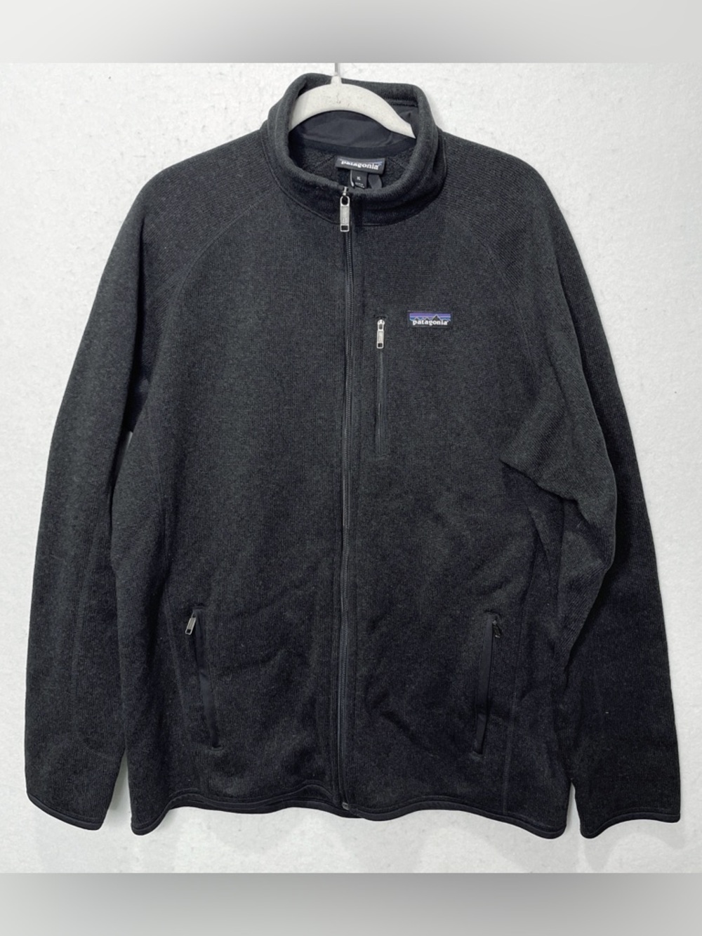 Patagonia Men’s Better Sweater Full Zip Fleece Jacket Black Outdoor Gorpcore XL